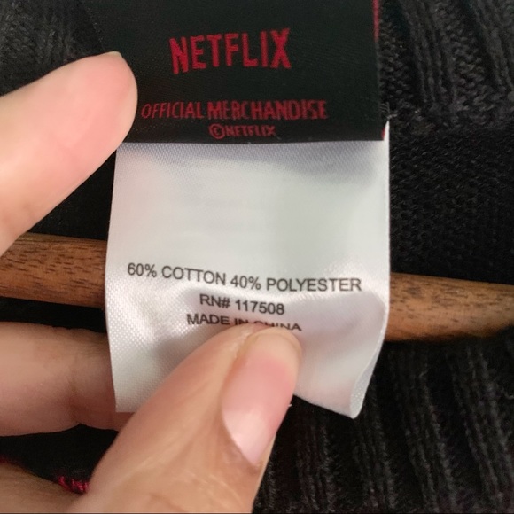 Stranger Things Multicolor Crewneck knit Sweater - Picture 6 of 6